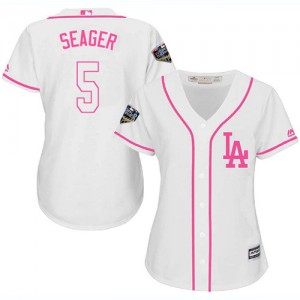 Dodgers #5 Corey Seager Camo Realtree Collection Cool Base Women's