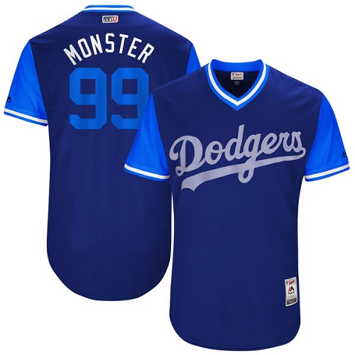 Men's Los Angeles Dodgers #99 Hyun-Jin Ryu 