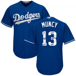 Los Angeles Dodgers Max Muncy Black Golden Replica Youth Alternate Player  Jersey S,M,L,XL,XXL,XXXL,XXXXL