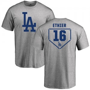 Andre Ethier Gray RBI - #16 Baseball Los Angeles Dodgers T-Shirt